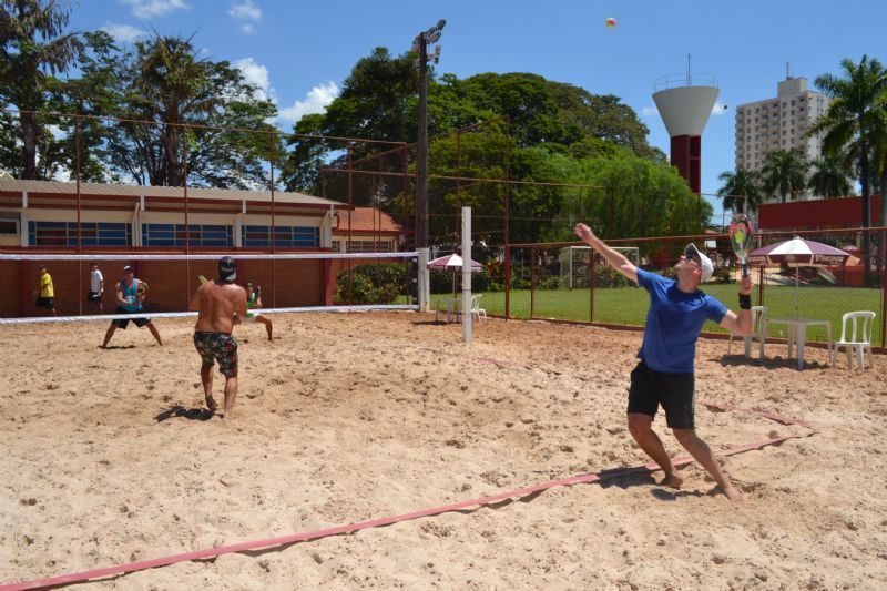 Interação de Beach Tênis AAA 2019