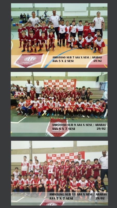 AMISTOSO AAA X SESI /ARARAS