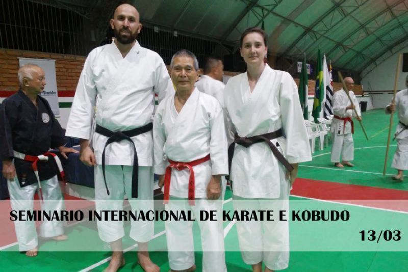 SEMINARIO INTERNACIONAL DE KARATE E KOBUDO