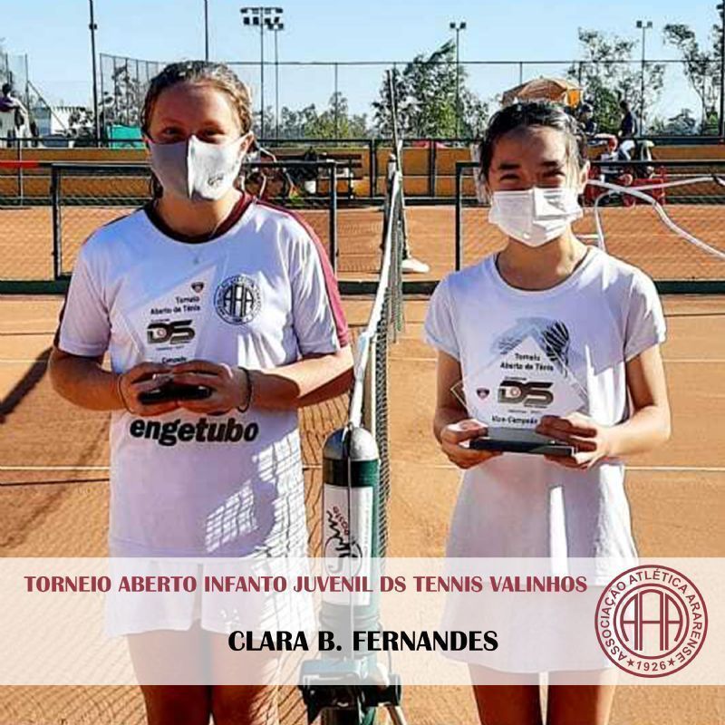 TORNEIO ABERTO INFANTO JUVENIL DS TENNIS VALINHOS