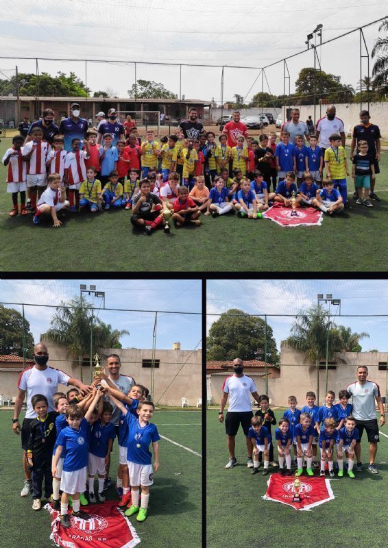 Torneio quadrangular de futebol infantil categoria sub 07