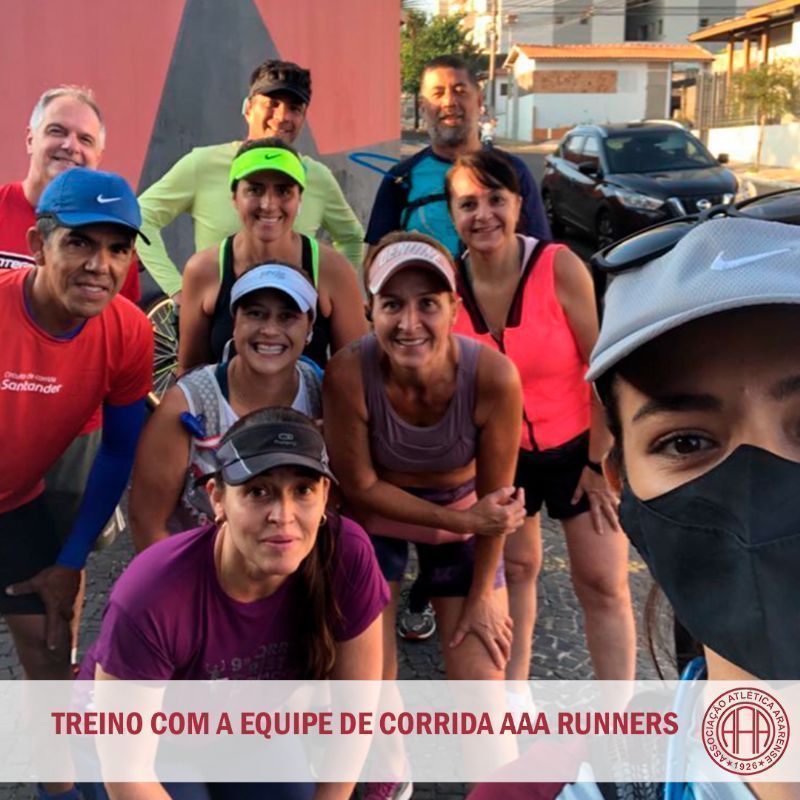 TREINO COM A EQUIPE DE CORRIDA AAA RUNNERS