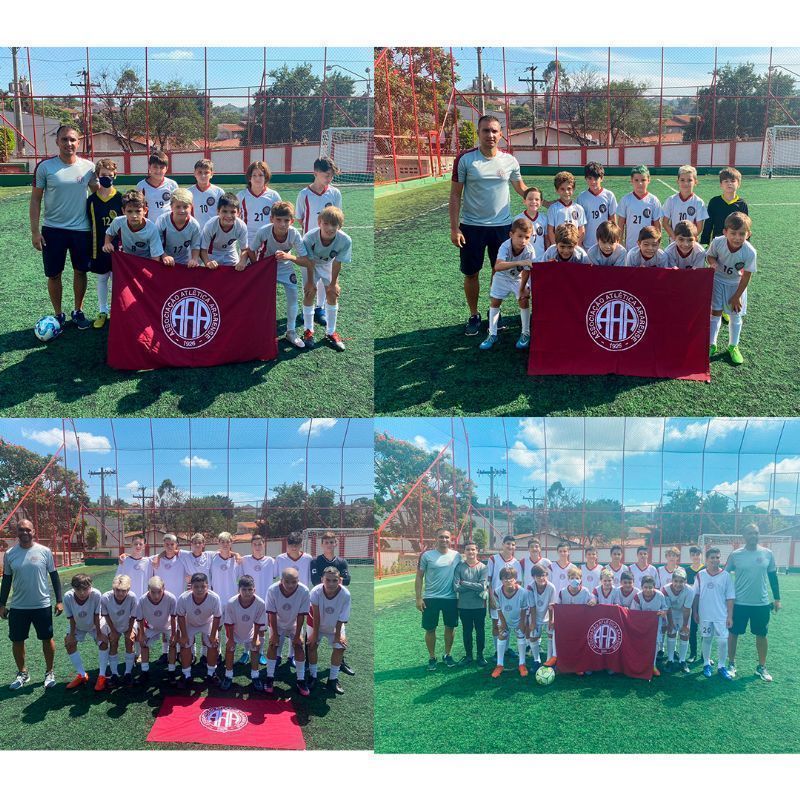 AMISTOSOS DE FUTEBOL, SUB 08,11,13 E 15. AAA x CLUBE DE CAMPO R.C