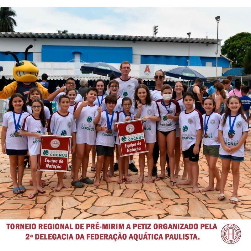 TORNEIO REGIONAL DE PRÉ-MIRIM A PETIZ ORGANIZADO PELA 2ª DELEGACIA DA FEDERAÇÃO AQUÁTICA PAULISTA