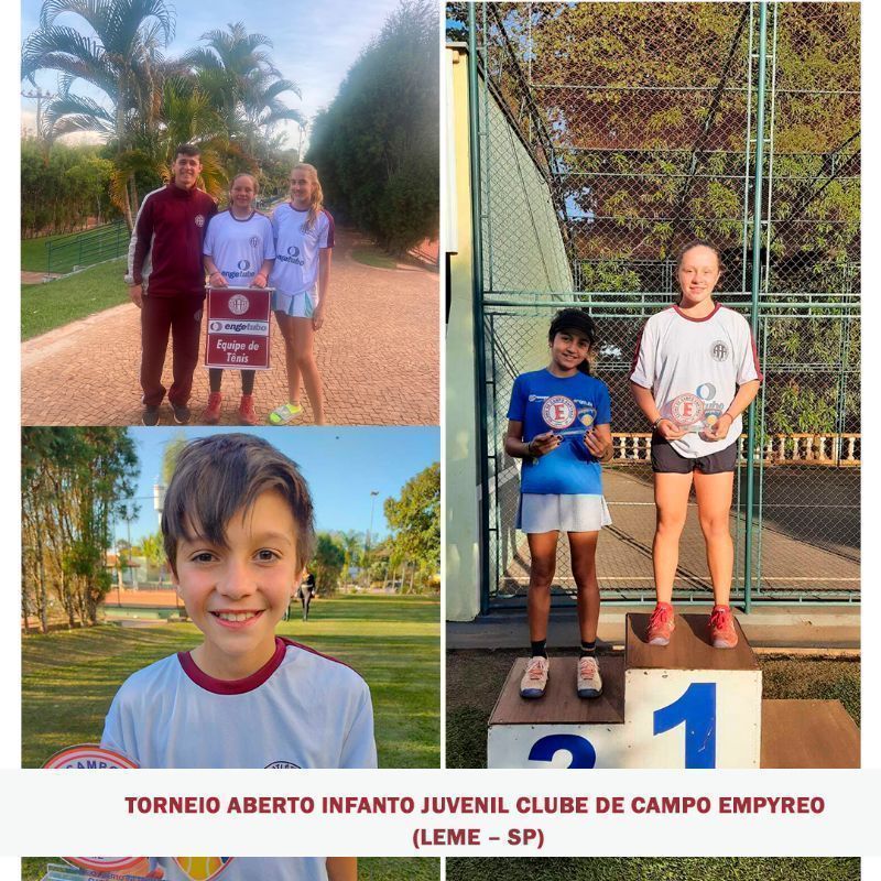 TORNEIO ABERTO INFANTO JUVENIL CLUBE DE CAMPO EMPYREO LEME – SP