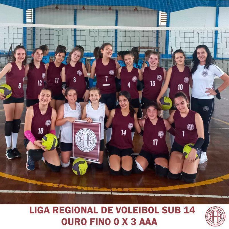LIGA REGIONAL DE VOLEIBOL SUB 14