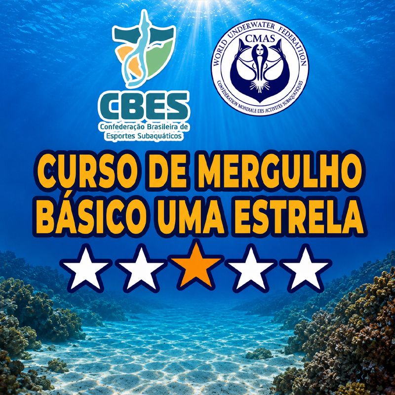 Curso de Mergulho Básico Uma Estrela